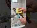 Hand cleaning rusted pliers  #restoration #satisfying