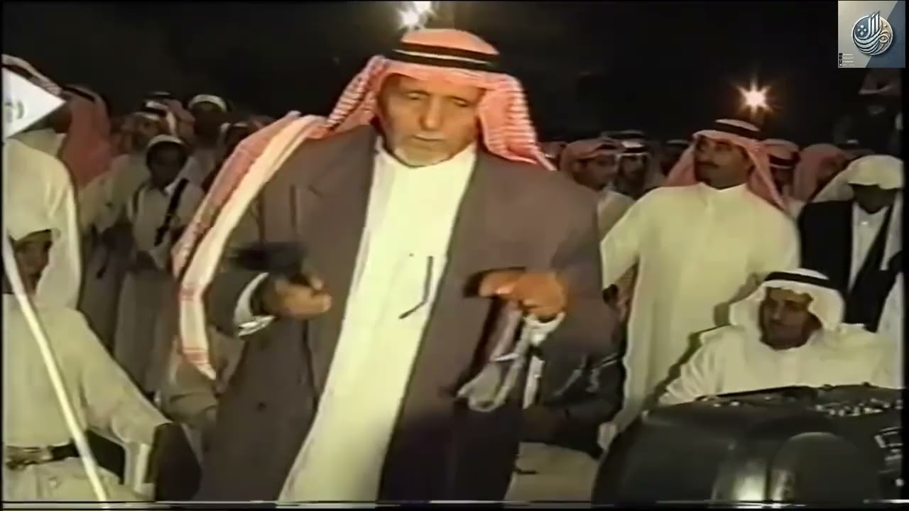 لعب شهري - من الحفلات القديمة لقبيلة آل دحمان ( تنومة - بني شهر )