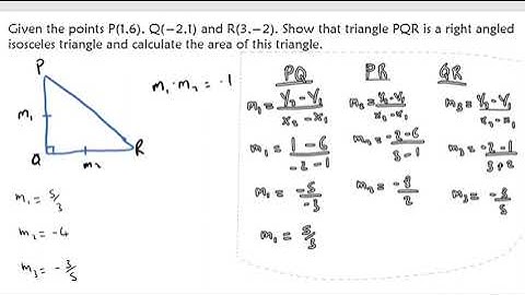 Show that the triangle is Isosceles ~ Coordinate Geometry