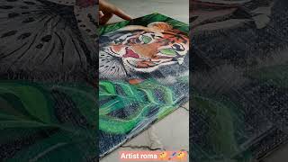 #tiger acrylic painting #Artus roma #art #acrylicpainting #art #painting #drawing #painterly