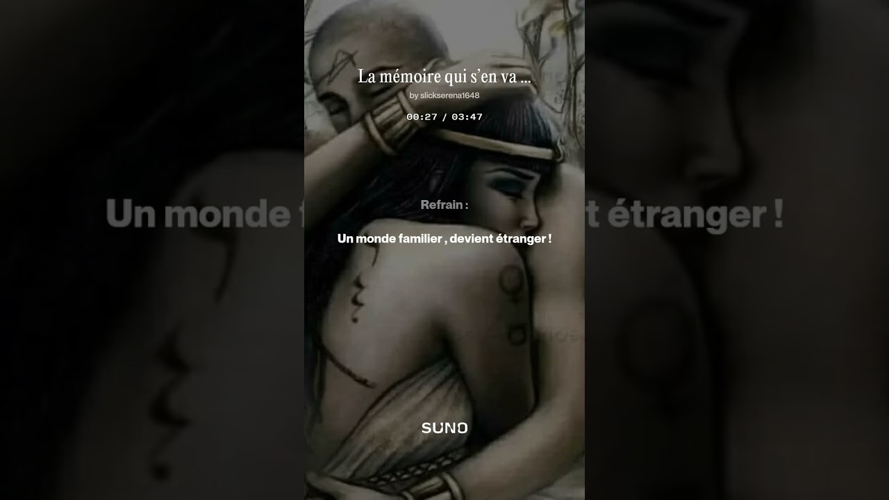 La mémoire qui s’en va...