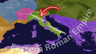 How could the Lombards invade Italy so easily in 568 AD ?