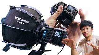 60$ 150W Filmmaking light!! Brand you never heard of Yonoug led powerful & portable CP  2026 Japan