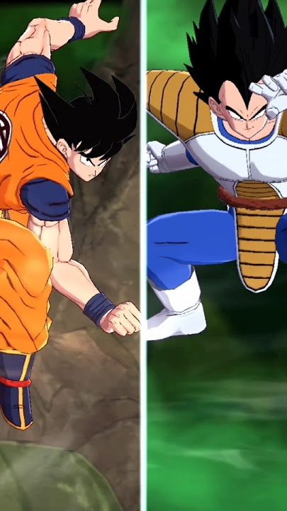 GOKU VS VEGETA!!!! | SAIYAN SAGA REMAKE | DBL