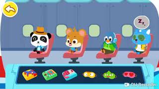 learn airplane safty tips with baby panda airport/android apps/kids apps screenshot 5