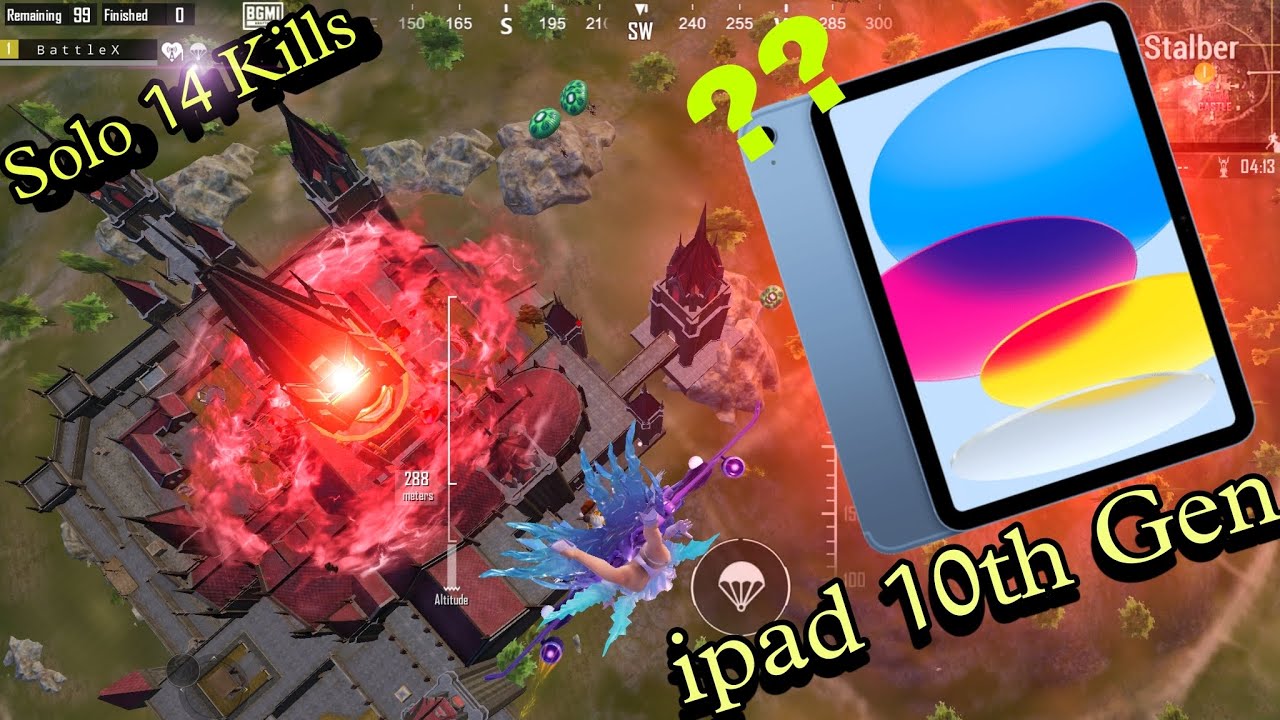 Solo 14 Kills 🔥 in Event | iPad 10th Gen Bgmi test | iPad 10th Gen Bgmi ...