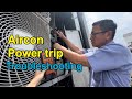 Air conditioner breaker keeps tripping | Fault finding | RZR125LUV1