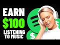 Earn $100 Daily Listening To Spotify Music For Free