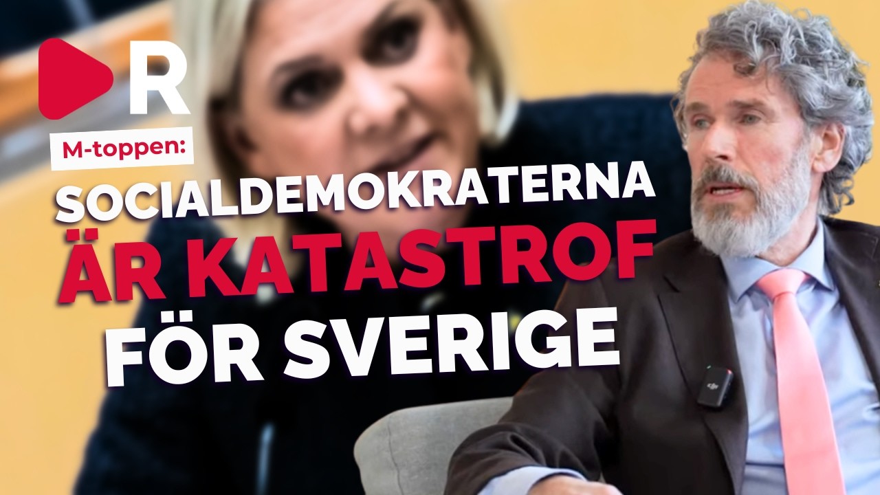 M-toppens hårda kritik mot S: Vill införa socialistisk diktatur