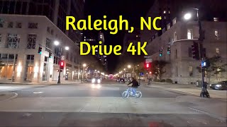 4K | Raleigh, North Carolina | Friday Night Drive