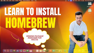 Install Homebrew : The Missing Package Manager for MacOS