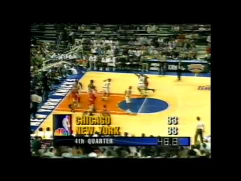 Jordan clutch play vs Knicks 1996 - (2)