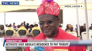 June 12: TVC News Correspondent, Emmanuel Ajayi Gives Updates From MKO Abiola In Lagos