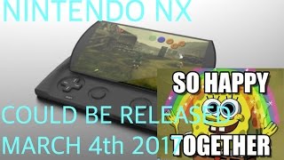 Nintendo Nx Release Date Leaked?????