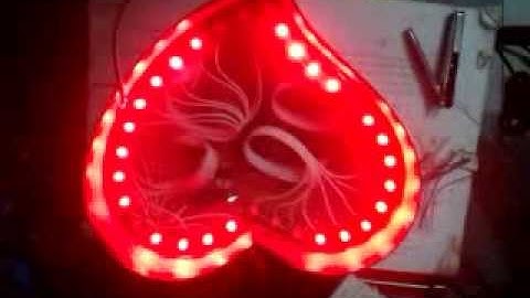 LED TRÁI TIM (dùng chip AT89c52