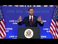 LIVE: JD Vance remarks on Iran final deal after high-level talks in Switzerland