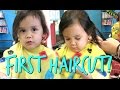 TWIN'S FIRST HAIRCUT! - October 25, 2016 - ItsJudysLife Vlogs