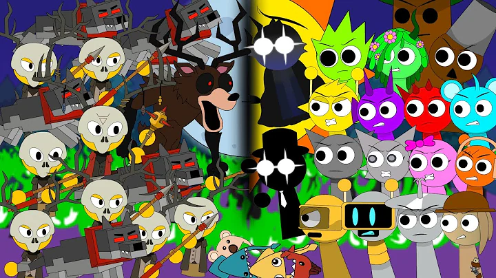 Sprunki - 99 Nights in the forest | House of Horrors+Secret ending-Complete series| FNF Animation