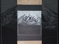 Chalk Drawing of Rainier #art #drawing #mountrainier #stopmotion #stardewvalley
