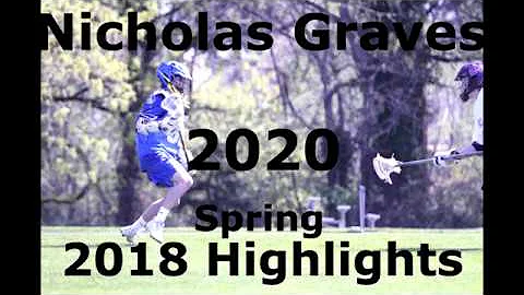 Nicholas Graves (2020) 2018 Spring Lacrosse Highli...