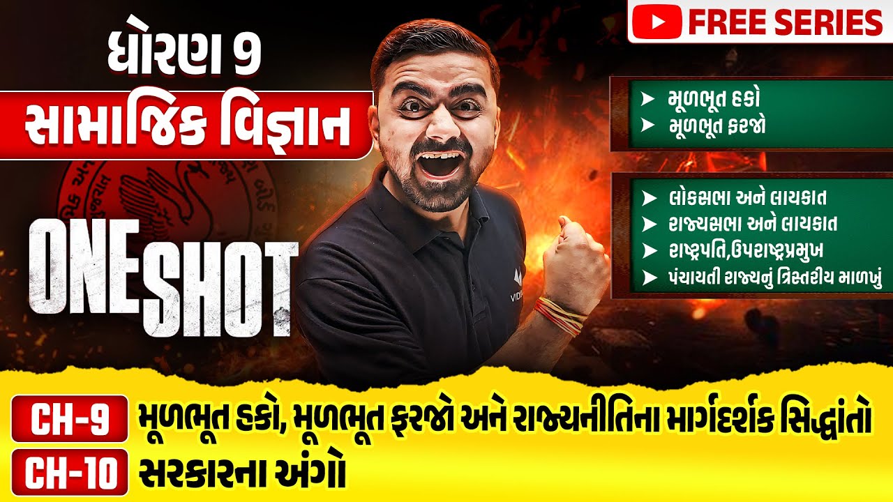 Complete Std 9 SS Ch 9 & 10 in ONE SHOT | Social Science Full Chapter ...