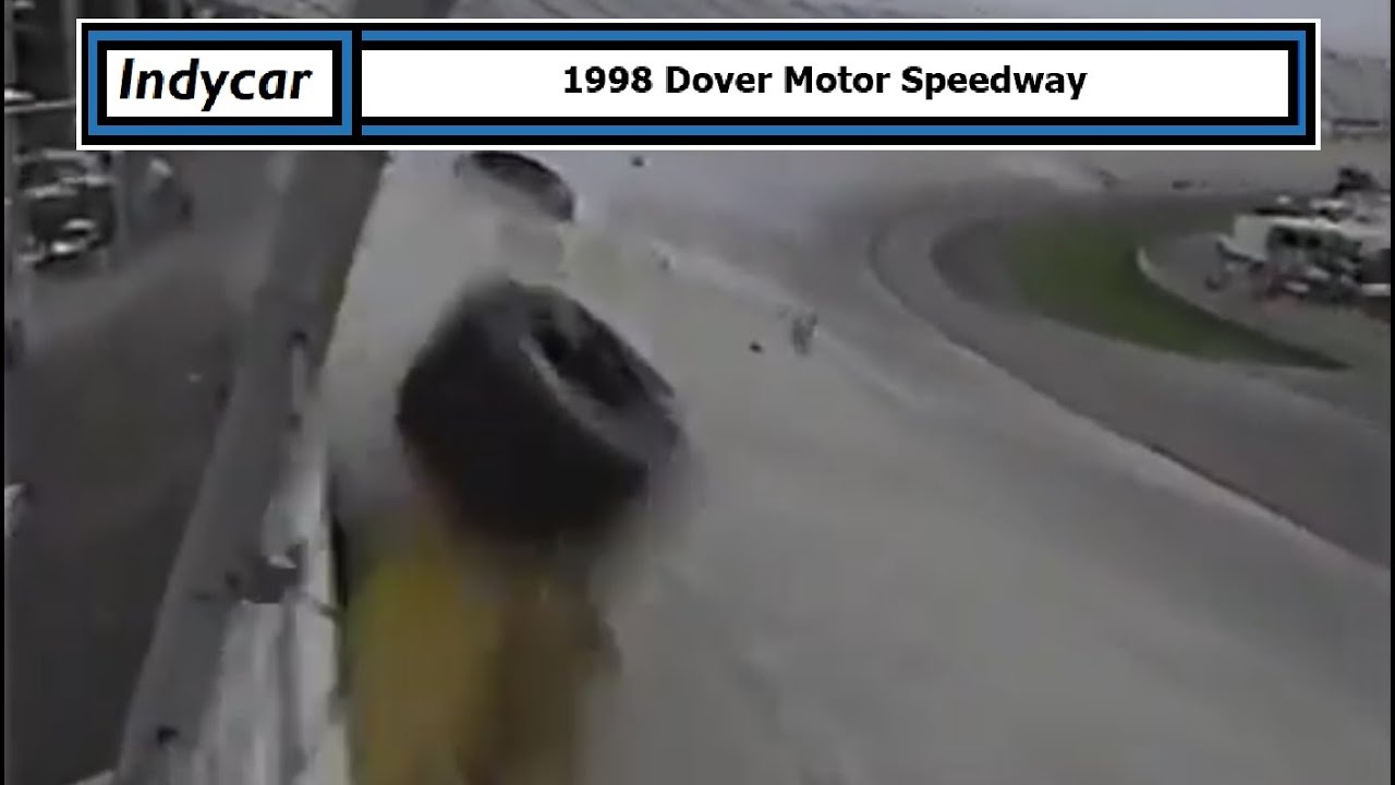 All Indycar Crashes from the 1998 MBNA Mid-Atlantic 200