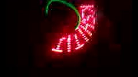 PROPELLER LED DISPLAY 8051 .wmv