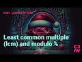 lcm, rotate!, and modulo - Day 08 - Advent of Code 2023