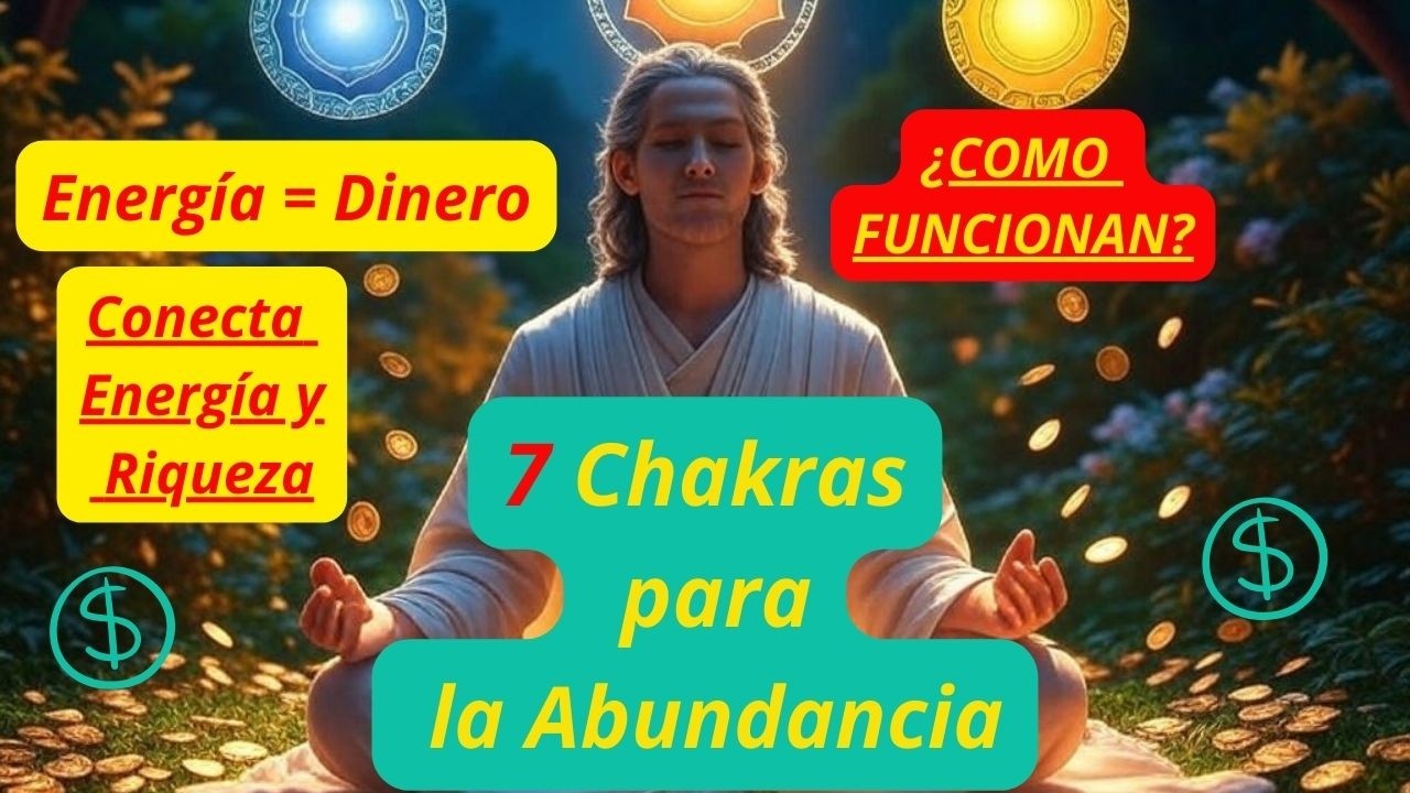 Activa tus Chakras para Atraer Dinero Energía, Abundancia y Propósito ...