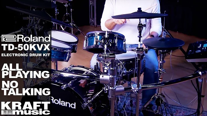 Roland TD-50KVX - All Playing, No Talking with Ala...