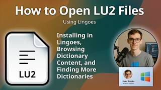 LU2 फाइलें (Lingoes डिक्शनरी) कैसे खोलें screenshot 2