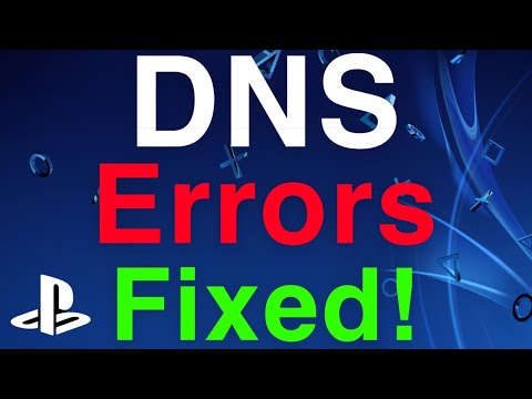 PS4 HOW TO FIX DNS ERRORS (Codes)! New!