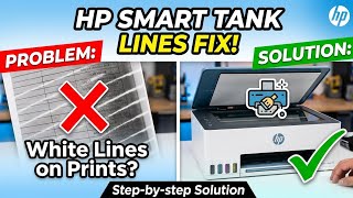 Hp smart tank printer horizontal line problem solution #black line on xerox paper problem solution 