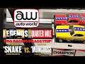 Auto World - Snake vs. Mongoose 13' Slot Car Pro Racing Dragstrip