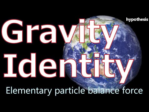 Gravity Identity~ Elementary particle balance force~★I understand everything in the universe.★