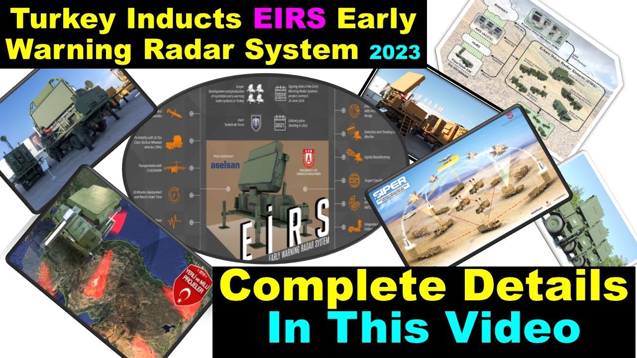 Turkey Inducts EIRS Long Range Early Warning Radar System