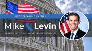 Rep. Mike Levin's Telephone Town Hall | May 22, 2024