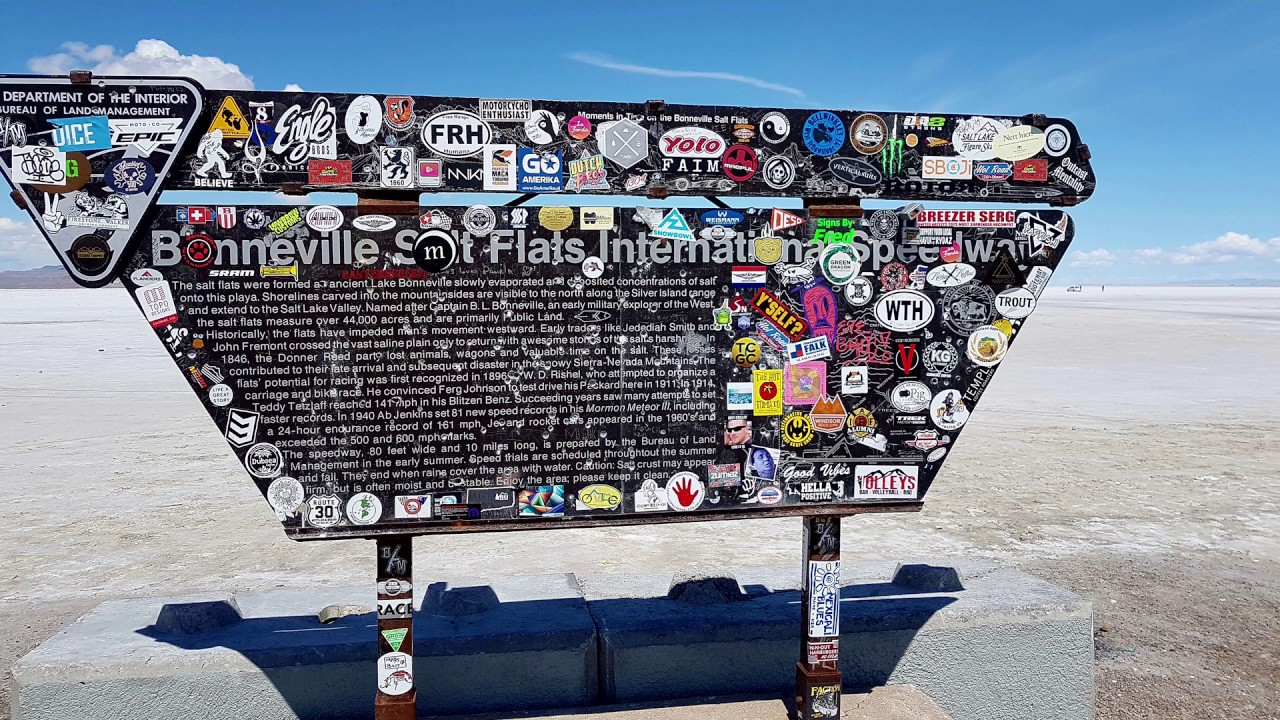 Bonneville Salt Flats - YouTube