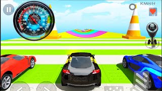 Car racing stunt simulator 2024 / Impossible mage ramp 3D / Android Gameplay screenshot 5