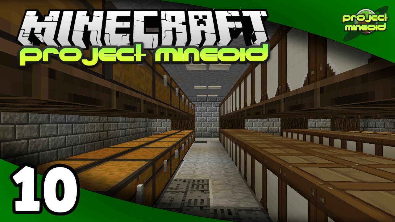 Project Mineoid (Minecraft Modded SMP) - Ep. 10: W STILL Stands for Warehouse kid-friendly dc