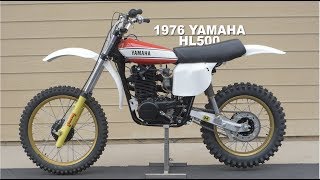 1976 Yamaha TT500 - Tom White's Museum