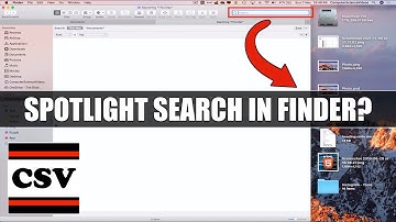 How to START a Spotlight Search Within Your Finder Window - Basic Tutorial | New