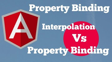 #Angular 10 - Property Binding - Interpolation vs Property Binding - One way Data Binding
