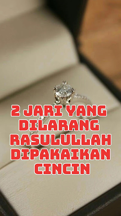 2 JARI YANG DILARANG RASULULLAH DIPAKAIKAN CINCIN #srilennichannel #fypyoutube #fy  #shortvideo