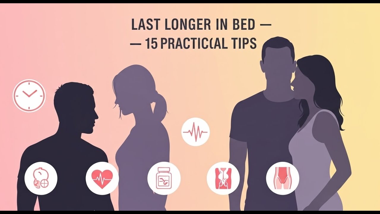 How to Delay Ejaculation and Last Longer in Bed - YouTube