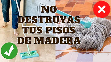 ¿Con qué frecuencia se deben limpiar los suelos de madera?