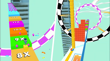 Cube Surfer! 👸🌈🔫 All Levels Gameplay Trailer Android,ios Full Game