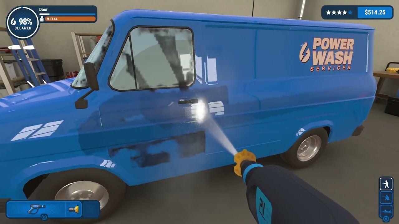 POWERWASH SIM EARNING STARS [XBOX SERIES X] #gaming #trending #viral #fyp #simulator 