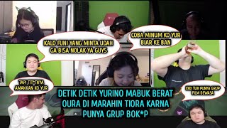 DETIK DETIK YURINO MABUK BERAT OURA DIMARAHIN TIORA KARENA PUNYA GRUP FILM DEWASA