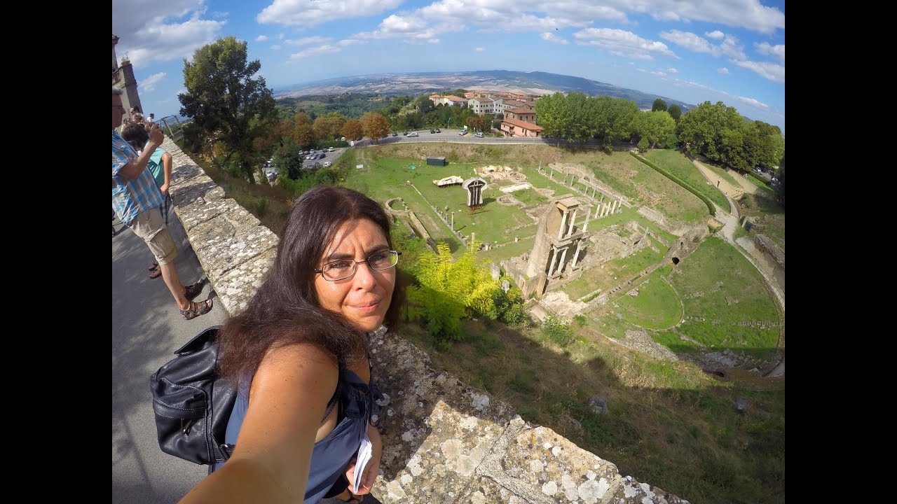 VOLTERRA: il TEATRO ROMANO (Archeologia & Gopro)